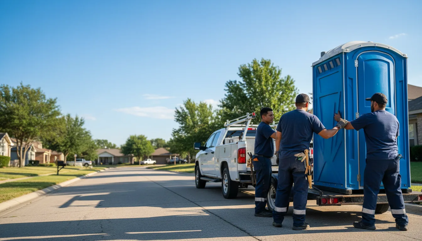 Portable Toilet Rental in Ellinwood, KS near me